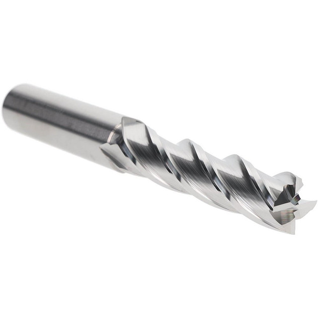 Hertel 750305 Square End Mill: 11/16" Dia, 3" LOC, 4 Flutes, Solid Carbide