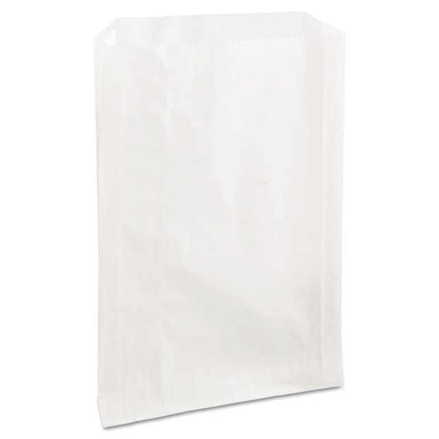 BAGCRAFT CORP. OF AMERICA Bagcraft 300422  PB25 Grease-Resistant Sandwich Bags, 8in x 6 1/2in, White, Carton Of 2,000 Bags