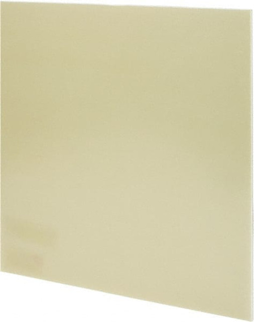 MSC SG10NA.125NB Plastic Sheet: Epoxyglass Laminate (G10/F4), 1/8" Thick, 12" Long, Mustard Yellow