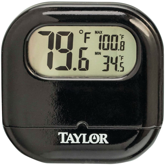 TAYLOR CORP 1700 Taylor 1700 Indoor/Outdoor Digital Thermometer - Easy-to-read Measurement, Suction Cup - For Indoor, Outdoor - Black TAYLOR CORP 1700 Taylor 1700 Indoor/Outdoor Digital Thermometer - Easy-to-read Measurement, Suction Cup - For Indoor, Outdoor - Black