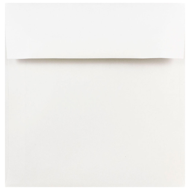 JAM PAPER AND ENVELOPE 3992315 JAM Paper Square Invitation Envelopes, 8in x 8in, Gummed Seal, White, Pack Of 25 JAM PAPER AND ENVELOPE 3992315 JAM Paper Square Invitation Envelopes, 8in x 8in, Gummed Seal, White, Pack Of 25