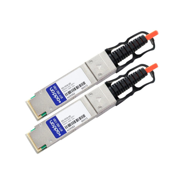 ADD-ON COMPUTER PERIPHERALS, INC. 331-5216-AO AddOn 10m Dell Compatible QSFP+ AOC - Direct attach cable - QSFP+ to QSFP+ - 33 ft - twinaxial - active