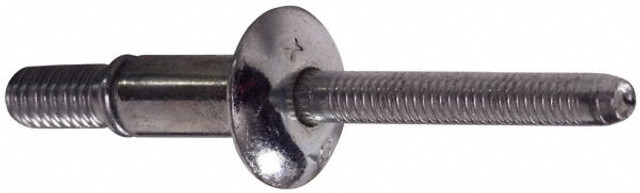 Marson HKLP-R8-6-PKT Structural Blind Rivet: Protruding Head, Steel Body, Steel Mandrel