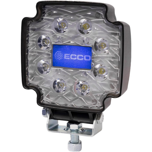 Ecco EW2102 Auxiliary Lights; Light Type: LED Work Light; Auxiliary Light; Back-Up Light; Dome Light; Heavy Duty LED Work Truck Light; Mounted Light ; Amperage Rating: 2.6000 ; Light Technology: LED ; Color: Black ; Material: Aluminum ; Voltage: 12-2