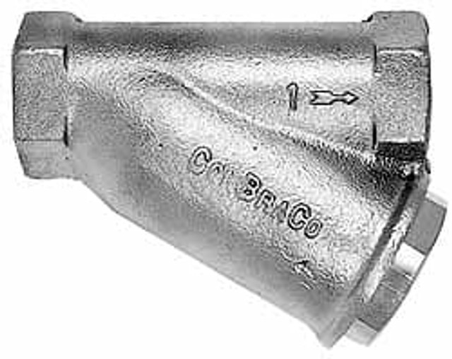Conbraco 59-000-02 1/8" Pipe, FNPT Ends, Cast Bronze Y-Strainer
