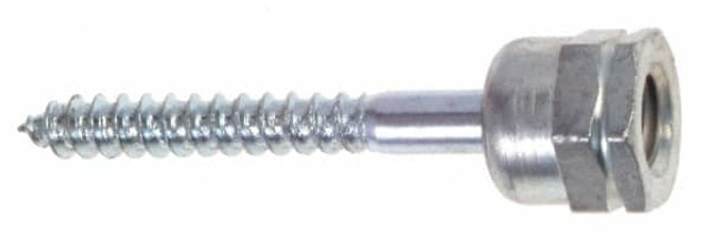 ITW Buildex 560175 3/8" Zinc-Plated Steel Vertical (End Drilled) Mount Threaded Rod Anchor