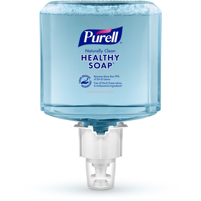 GOJO INDUSTRIES INC GOJ777402WUOM PURELL Brand Naturally Clean HEALTHY SOAP Foam ES6 Refill, Fragrance Free, 40.6 Oz Bottle GOJO INDUSTRIES INC GOJ777402WUOM PURELL Brand Naturally Clean HEALTHY SOAP Foam ES6 Refill, Fragrance Free, 40.6 Oz Bottle