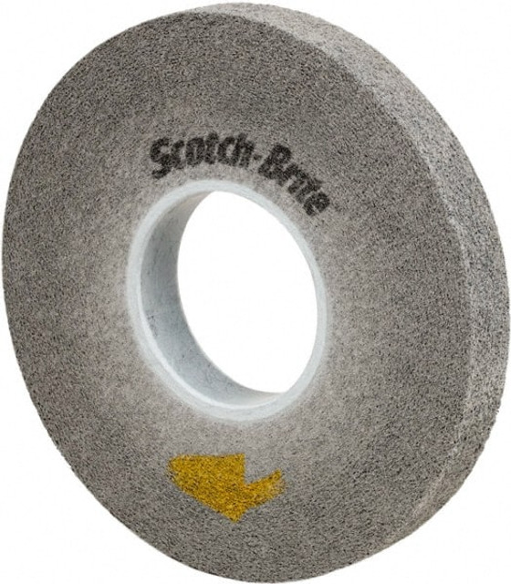 3M 7100042695 Deburring Wheel:  8" Dia,  1" Face Width,  3" Hole,  Density 9 N/A Silicon Carbide