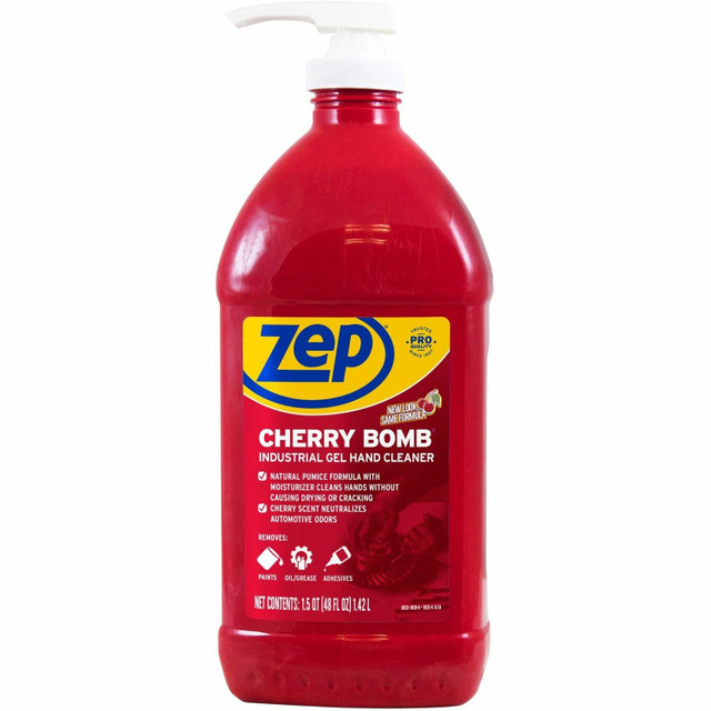 Zep, Inc. Zep ZUCBHC484 Zep Cherry Bomb Gel Hand Cleaner Zep, Inc. Zep ZUCBHC484 Zep Cherry Bomb Gel Hand Cleaner