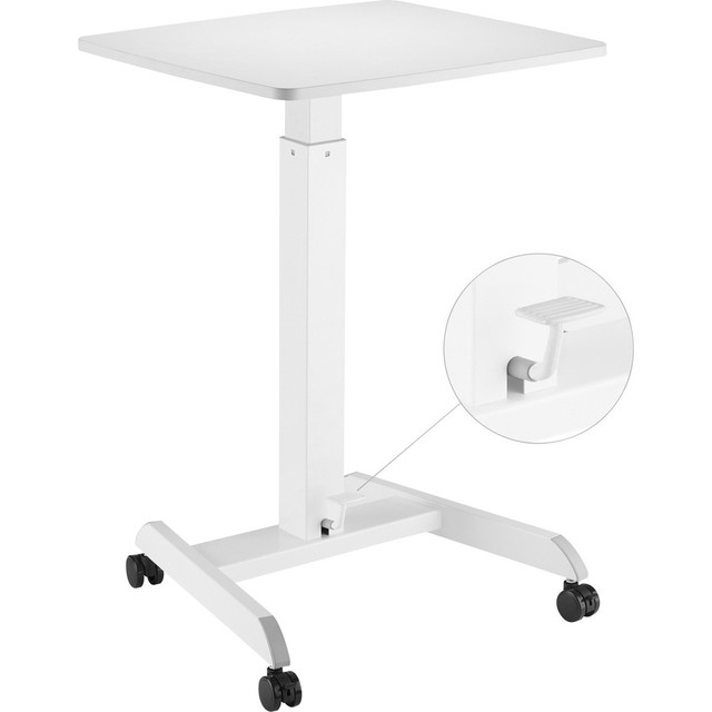 Kantek, Inc Kantek STS300W Kantek Mobile Height Adjustable Sit to Stand Desk Kantek, Inc Kantek STS300W Kantek Mobile Height Adjustable Sit to Stand Desk