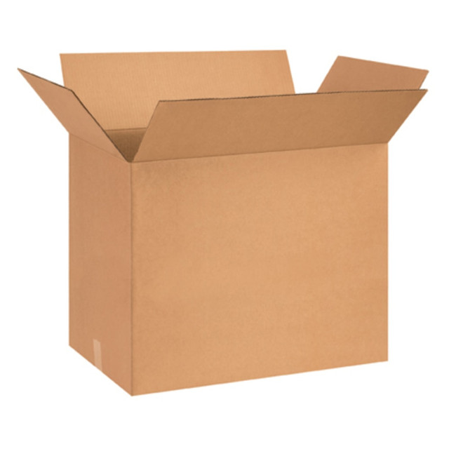 B O X MANAGEMENT, INC. 261619 Partners Brand Corrugated Boxes 26in x 16in x 19in, Kraft, Bundle of 10