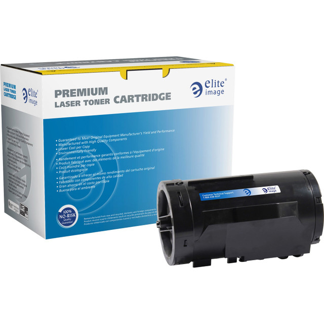 Elite Image 76248 Elite Image Remanufactured High Yield Laser Toner Cartridge - Alternative for Dell 47GMH - Black - 1 Each