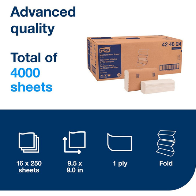 Essity Hygiene and Health AB TORK 424824 TORK Multifold Paper Towels