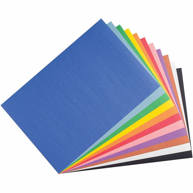 Dixon Ticonderoga Company Prang 6526 Prang 11-Color Construction Paper Smart-Stack