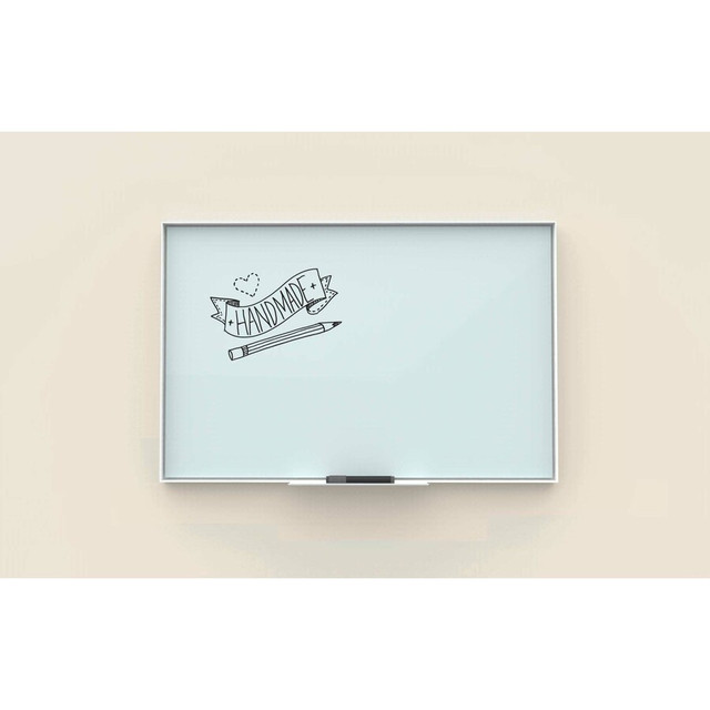 U Brands 2827U00-01 U Brands Glass Dry Erase Board