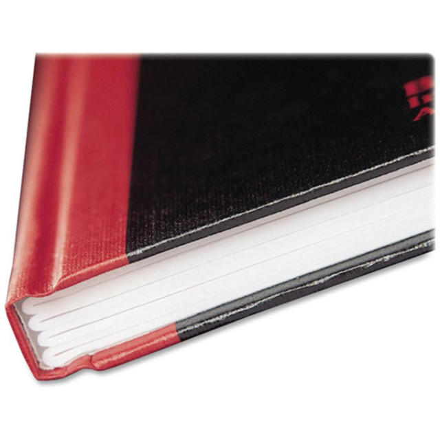 Mead Black n' Red E66857 Black n' Red Casebound Ruled Notebooks - A5