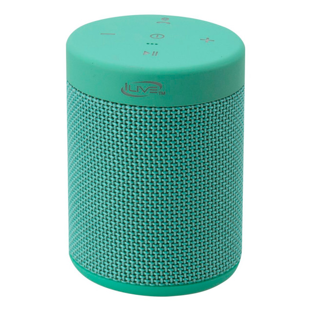 Get the party started wherever you are with this iLive ISBW108 Bluetooth speaker. With a waterproof design, the speaker will continue to pump out sound regardless of splashes or rainfall.  Compatible with most Bluetooth-enabled devices, such as MP3 players, smartphones and tablets.  Controls include volume up and down, play/pause and pairing/answering phone.  Can be used as a speakerphone, so you can make and receive hands-free calls.  Rubberized coating and IPX5 waterproof rating make the speaker ideal for use around the pool.  Backed by the manufacturers 90-day limited warranty.