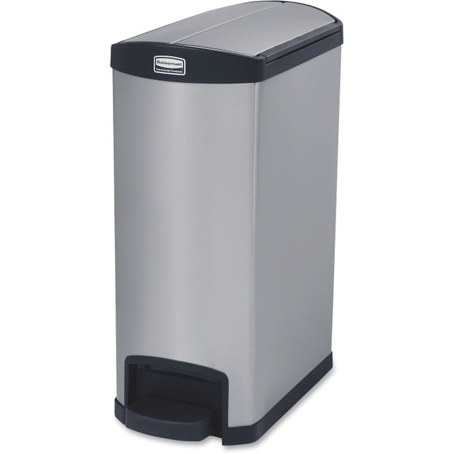 Rubbermaid Commercial Products Rubbermaid Commercial 1901993 Rubbermaid Commercial Slim Jim Metal 13G End Step Can Rubbermaid Commercial Products Rubbermaid Commercial 1901993 Rubbermaid Commercial Slim Jim Metal 13G End Step Can
