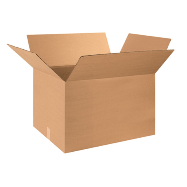 B O X MANAGEMENT, INC. Partners Brand 281818  Corrugated Boxes 28in x 18in x 18in, Kraft, Bundle of 10