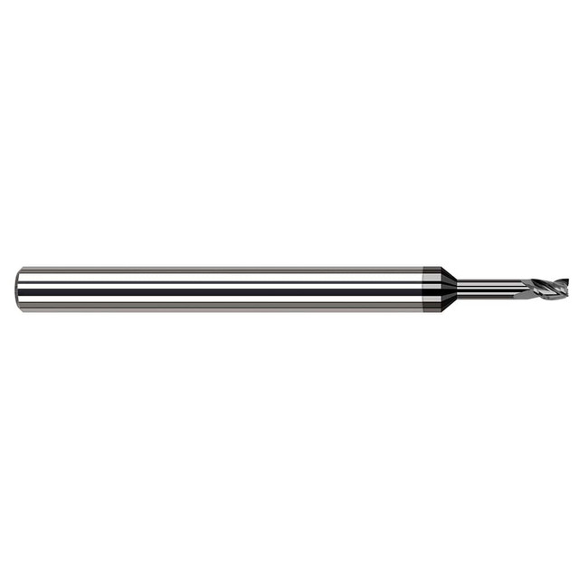 Harvey Tool 33220-C4 Square End Mill: 0.5 mm Dia, 1/32" LOC, 3 Flutes, Solid Carbide