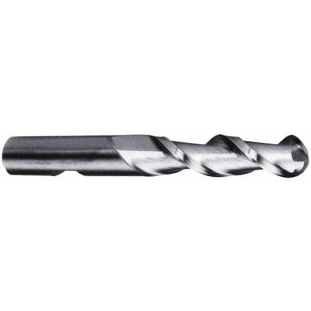 Hertel 12884 Ball End Mill: 1" Dia, 1.875" LOC, 2 Flute, Cobalt