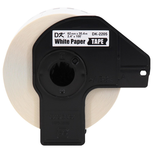 BROTHER INTL CORP DK220524PK Brother Genuine DK-220524PK Continuous Paper Label Rolls, 2-7/16in x 100ft, Box Of 24 Rolls. 300 Labels per Roll BROTHER INTL CORP DK220524PK Brother Genuine DK-220524PK Continuous Paper Label Rolls, 2-7/16in x 100ft, Box Of 24 Rolls. 300 Labels per Roll
