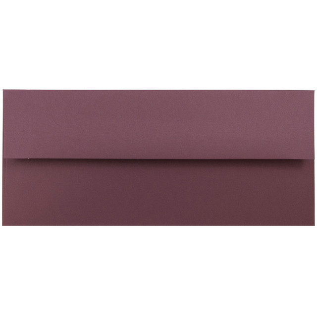 JAM PAPER AND ENVELOPE 36395840 JAM PAPER #10 Business Premium Envelopes, 4 1/8 x 9 1/2, Burgundy, 25/Pack JAM PAPER AND ENVELOPE 36395840 JAM PAPER #10 Business Premium Envelopes, 4 1/8 x 9 1/2, Burgundy, 25/Pack
