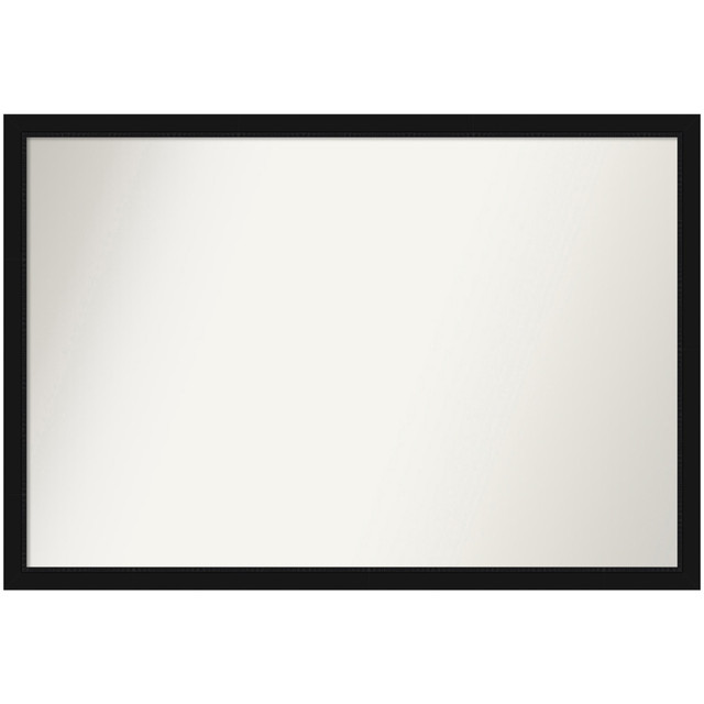 UNIEK INC. A42707222983 Amanti Art Narrow Non-Beveled Rectangle Framed Bathroom Wall Mirror, 26in x 38in, Avon Black UNIEK INC. A42707222983 Amanti Art Narrow Non-Beveled Rectangle Framed Bathroom Wall Mirror, 26in x 38in, Avon Black