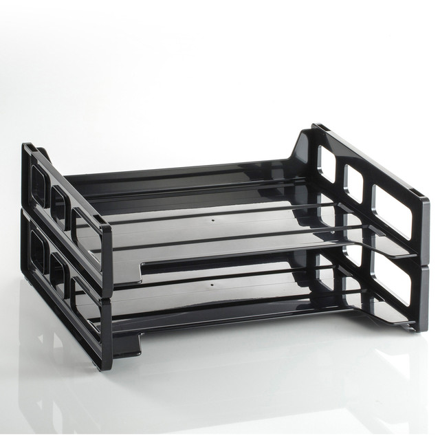 Officemate, LLC Officemate 21022 Officemate Side-Loading Desk Trays, 2PK Officemate, LLC Officemate 21022 Officemate Side-Loading Desk Trays, 2PK