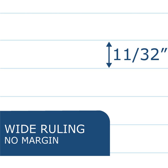 Roaring Spring Paper Products Roaring Spring 77340 Roaring Spring Wide Ruled Flexible Cover Composition Book