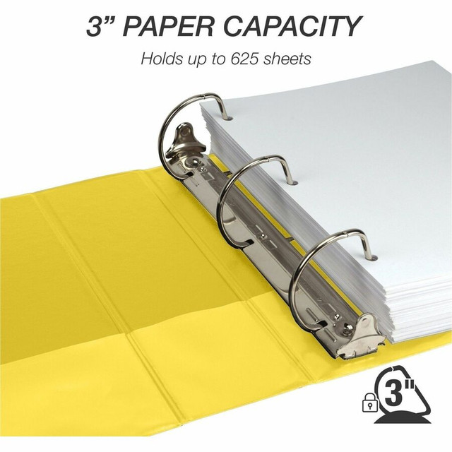 Samsill Corporation Samsill 16481 Samsill Durable Three-Ring View Binder Samsill Corporation Samsill 16481 Samsill Durable Three-Ring View Binder