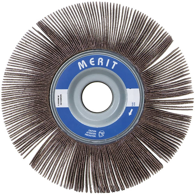 Merit Abrasives 08834123095 8 x 2" 80 Grit Aluminum Oxide Unmounted Flap Wheel