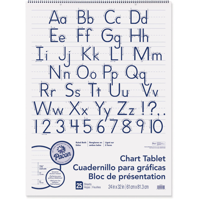 Dixon Ticonderoga Company Dixon 74710 Pacon Ruled Chart Tablet