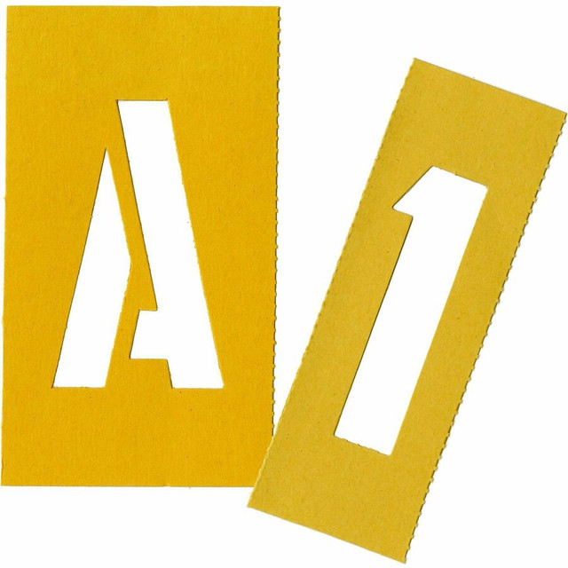 Chartpak, Inc Chartpak 01560 Chartpak Painting Letters/Numbers Stencils