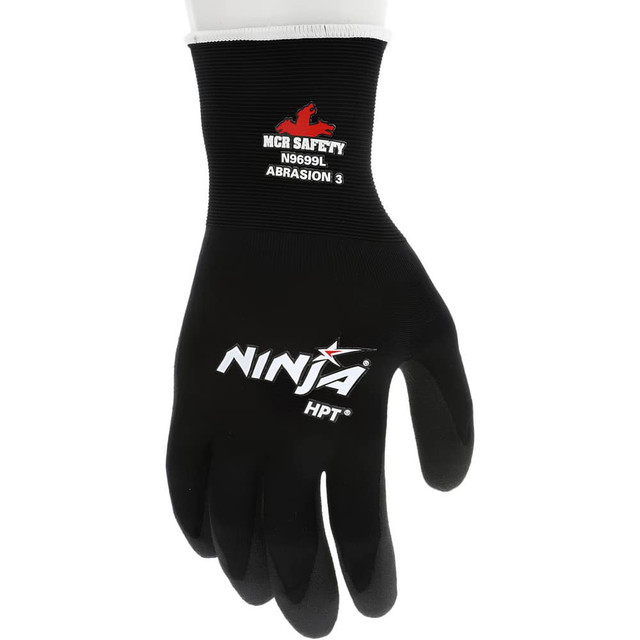 MCR Safety N9699M Work & General Purpose Gloves; Glove Type: General Purpose ; Application: General Purpose ; Glove Material: Nylon ; Lining Material: Nylon ; Back Material: Nylon ; Cuff Material: Knit