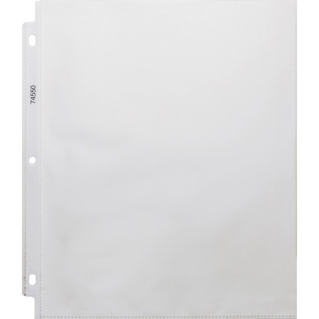 Business Source 74550CT Business Source Top-Loading Poly Sheet Protectors