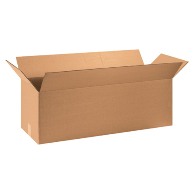 B O X MANAGEMENT, INC. 401212 Partners Brand Long Corrugated Boxes 40in x 12in x 12in, Bundle of 15