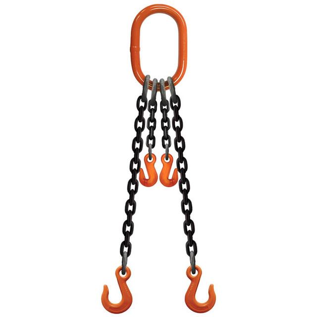 Lift-All 30005G10 Chain Sling: 10' Long, Steel