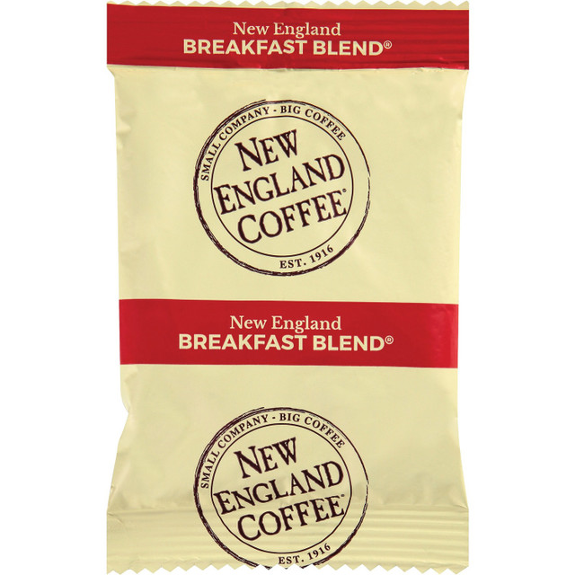 New England Tea & Coffee Company New England 026260 New England Coffee&reg; Portion Pack Breakfast Blend Coffee