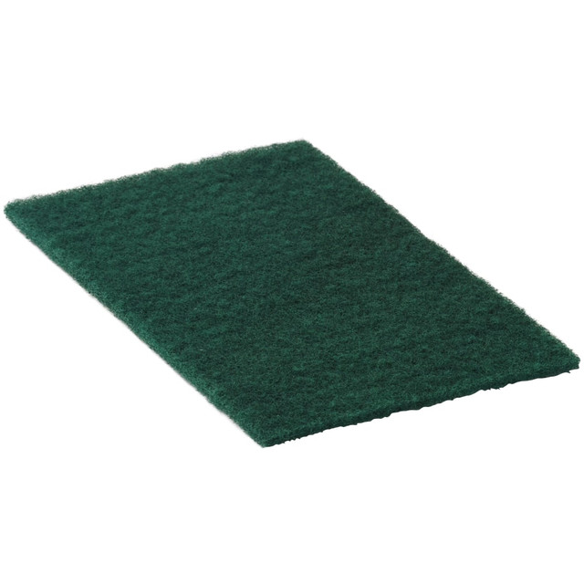 AMERICO MANUFACTURING CO., INC. Americo 510118  Medium-Duty Hand Pads, 7in x 8-11/16in, Green, Pack Of 20 Pads