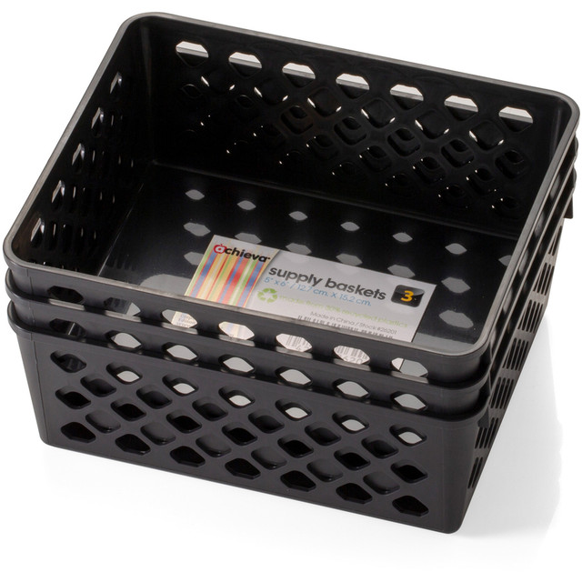 Officemate, LLC Officemate 26201 Officemate Recycled Supply Baskets, 3PK