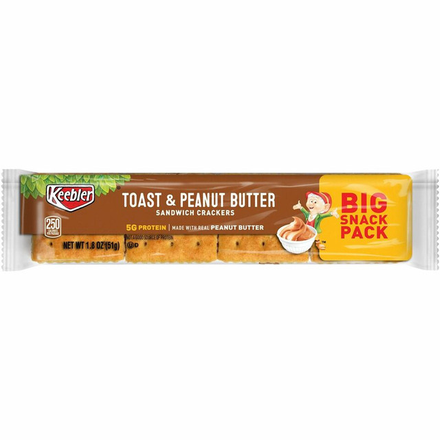 Kellanova Keebler 21167 Keebler® Toasty Crackers with Peanut Butter Kellanova Keebler 21167 Keebler® Toasty Crackers with Peanut Butter