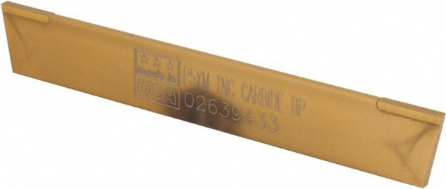 MSC P5XM-MG-TIN Cutoff Blade: Parallel, 1/8" Wide, 7/8" High, 6" Long