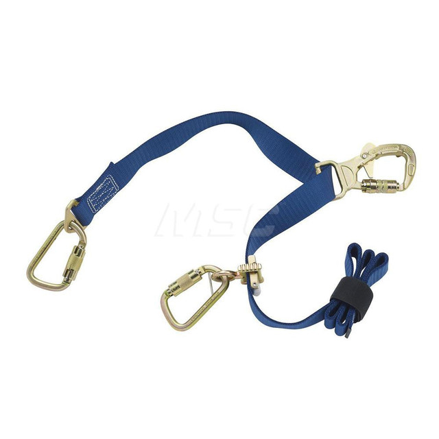 DBI-SALA 7012816925 Lanyards & Lifelines; Load Capacity: 310lb; 141kg ; Lifeline Material: Polyester ; Capacity (Lb.): 310 ; End Connections: Carabiner ; Maximum Number Of Users: 1 ; Standards: OSHA