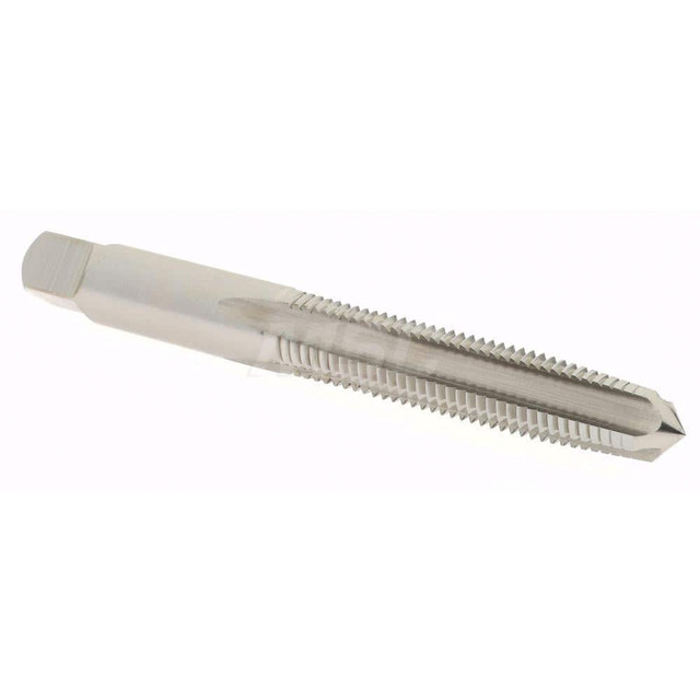 Hertel K008408AS Straight Flute Tap: 5/16-24 UNF, 4 Flutes, Taper, 3B Class of Fit, High Speed Steel, Bright/Uncoated
