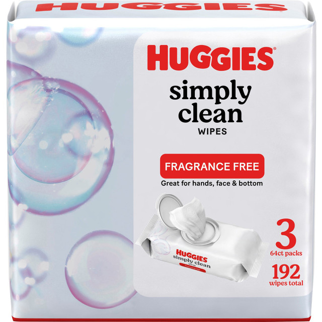 Kimberly-Clark Corporation Huggies 54483 Huggies Simply Clean Wipes