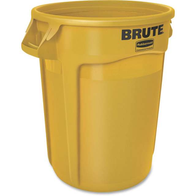 Rubbermaid Commercial Products Rubbermaid Commercial 263200YELCT Rubbermaid Commercial Brute 32-Gallon Vented Containers