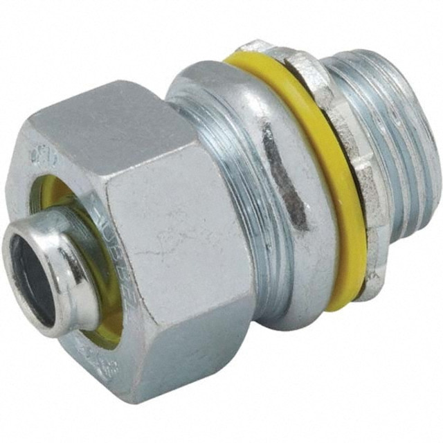 Hubbell-Raco 3402 Conduit Connector: For Liquid-Tight, 1/2" Trade Size