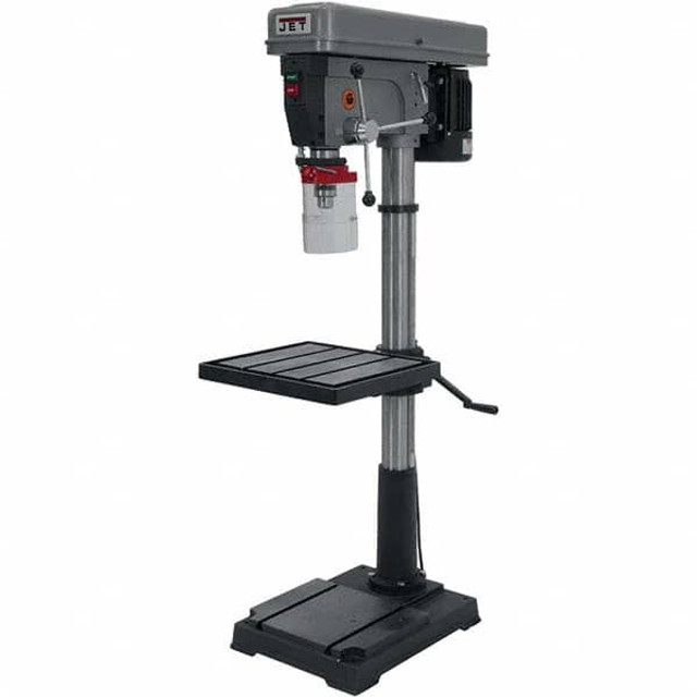 Jet 354402 Floor Drill Press: 20" Swing, 1 hp, 115 & 230V, 1 Phase, Belt