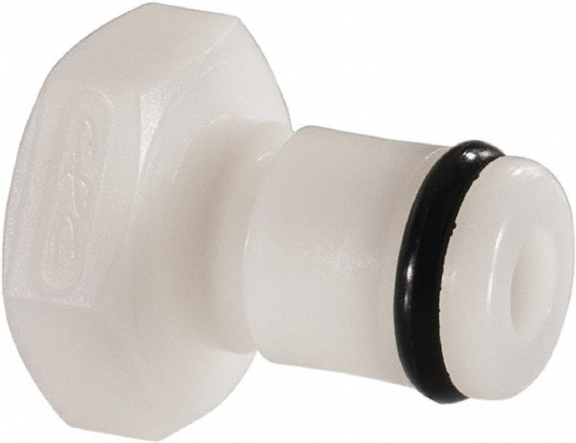 CPC Colder Products PMC281032 1/8" Nominal Flow, 10-32 Thread, Female, Inline Threaded-Male Plug